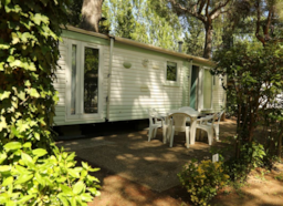 Accommodation - Mobile-Home Jupiter - 2 Bedrooms - Camping Le Rebau