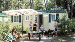 Mietunterkunft - Mobilheim F+ - Camping Sabbiadoro