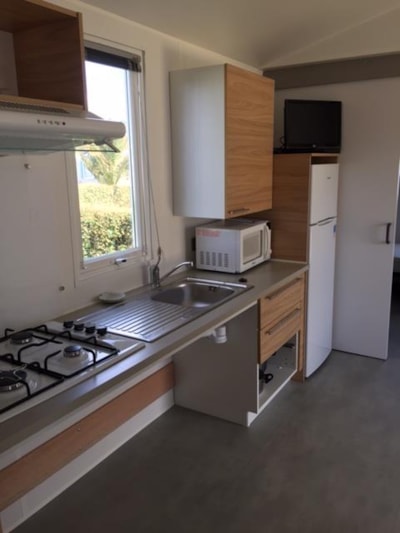 Mobile-home Premium 31m² - 2 bedrooms - sheltered terrace - Wheelchair friendly