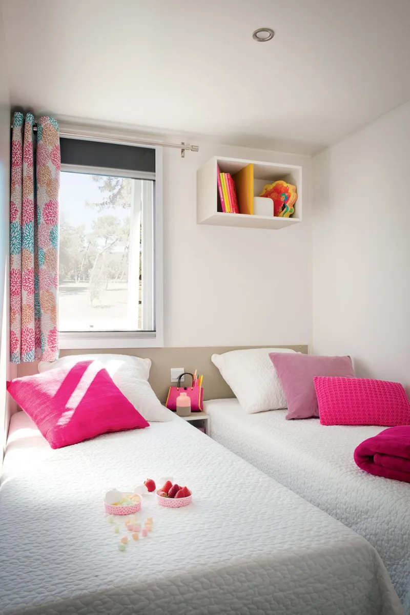 Mobil Home Premium 38M² - 4 Chambres - Terrasse Couverte