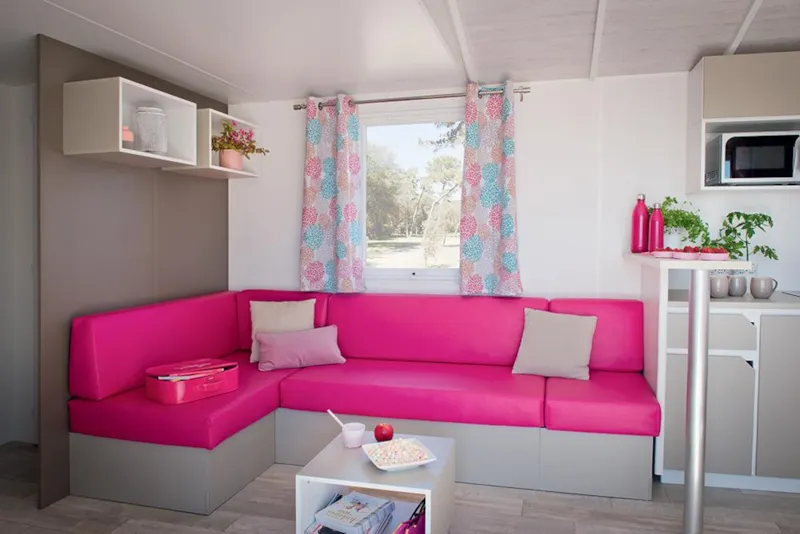 Mobil Home Premium 38M² - 4 Chambres - Terrasse Couverte