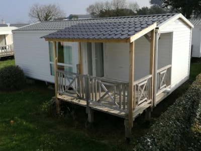 Mobile-home Comfort 27m² - 2 Bedrooms - covered patio - 11 nights