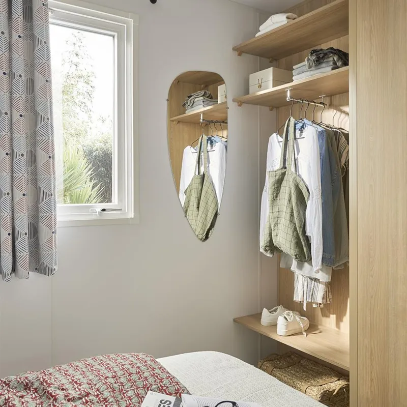 Mobil Home Premium Prestige 30M² - 2 Chambres - Terrasse Couverte - Spa - Lave Vaisselle - Wifi