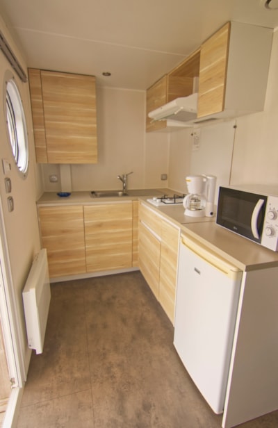 Mobile-home Comfort 18m² - Covered Patio
