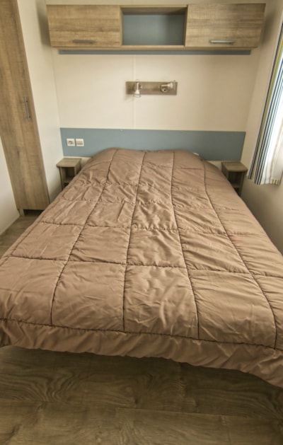 Mobile-home Comfort 27m² - 2 bedrooms - Covered Patio