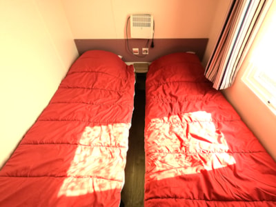 Mobile-home Comfort 27m² - 2 bedrooms - Covered Patio
