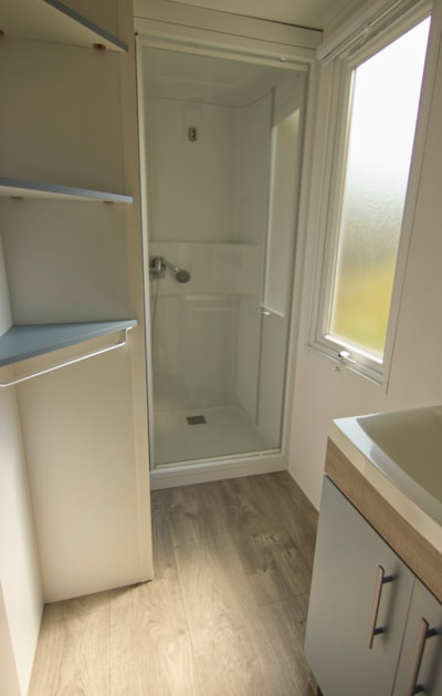 Mobile-home Comfort 27m² - 2 bedrooms - Covered Patio
