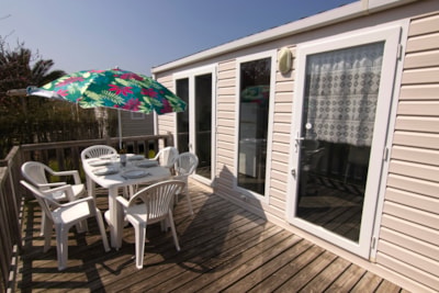 Mobile-home Comfort 31m² - 3 Bedrooms - Terrace