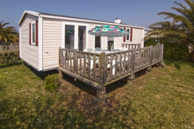 Mobile-home Comfort 31m² - 3 Bedrooms - Terrace