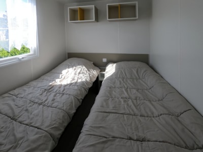 Mobile-home Premium 31m² - 3 bedrooms - sheltered terrace