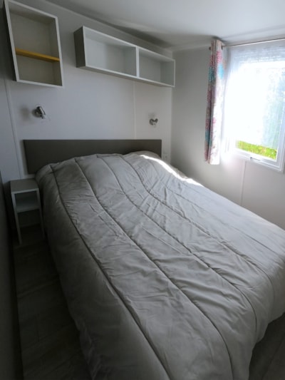 Mobile-home Premium 31m² - 3 bedrooms - sheltered terrace