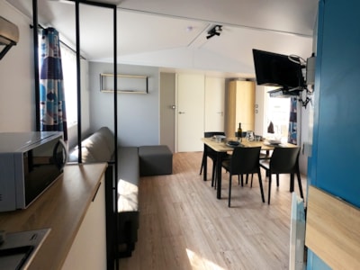 Mobile-home Premium 30m²- 2 bedrooms - covered patio