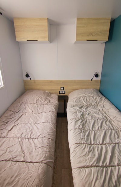 Mobile-home Premium 30m²- 2 bedrooms - covered patio