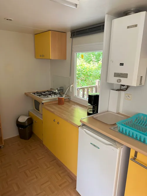 Location - Mobil-Home Trigano - 21 M² - 1 Chambre - image n°5 - Camping du Pont de Manne