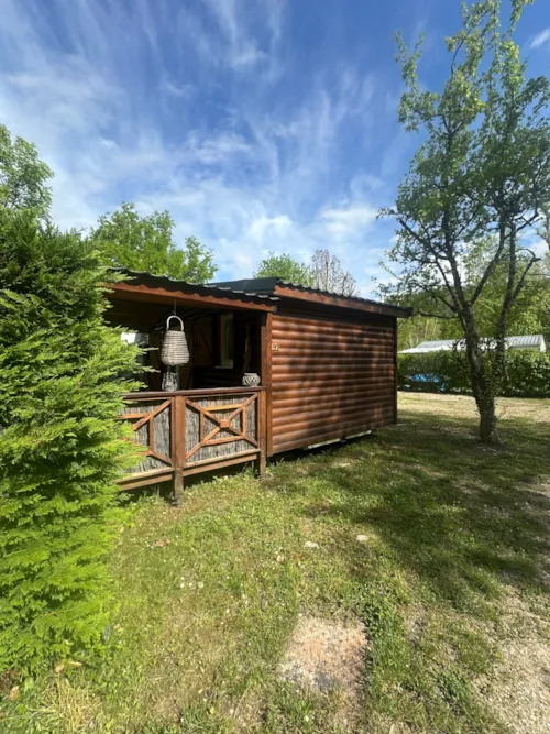 Location - Chalet Bois - 27 M² - 2 Chambres - image n°7 - Camping du Pont de Manne