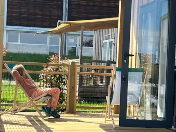 Location - Cottage Prestige - 1 Chambre (Drap Inclus) - Camping Seasonova Les Portes d'Alsace