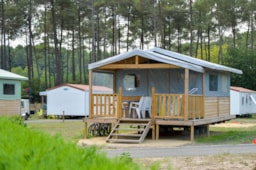 Huuraccommodatie(s) - Lodge Van Tent En Hout - Camping Municipal Le Tatiou