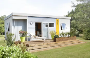 Mietunterkunft - Mobilheim Premium 2 Zimmer 28M² + Terrasse - Camping De Rhuys