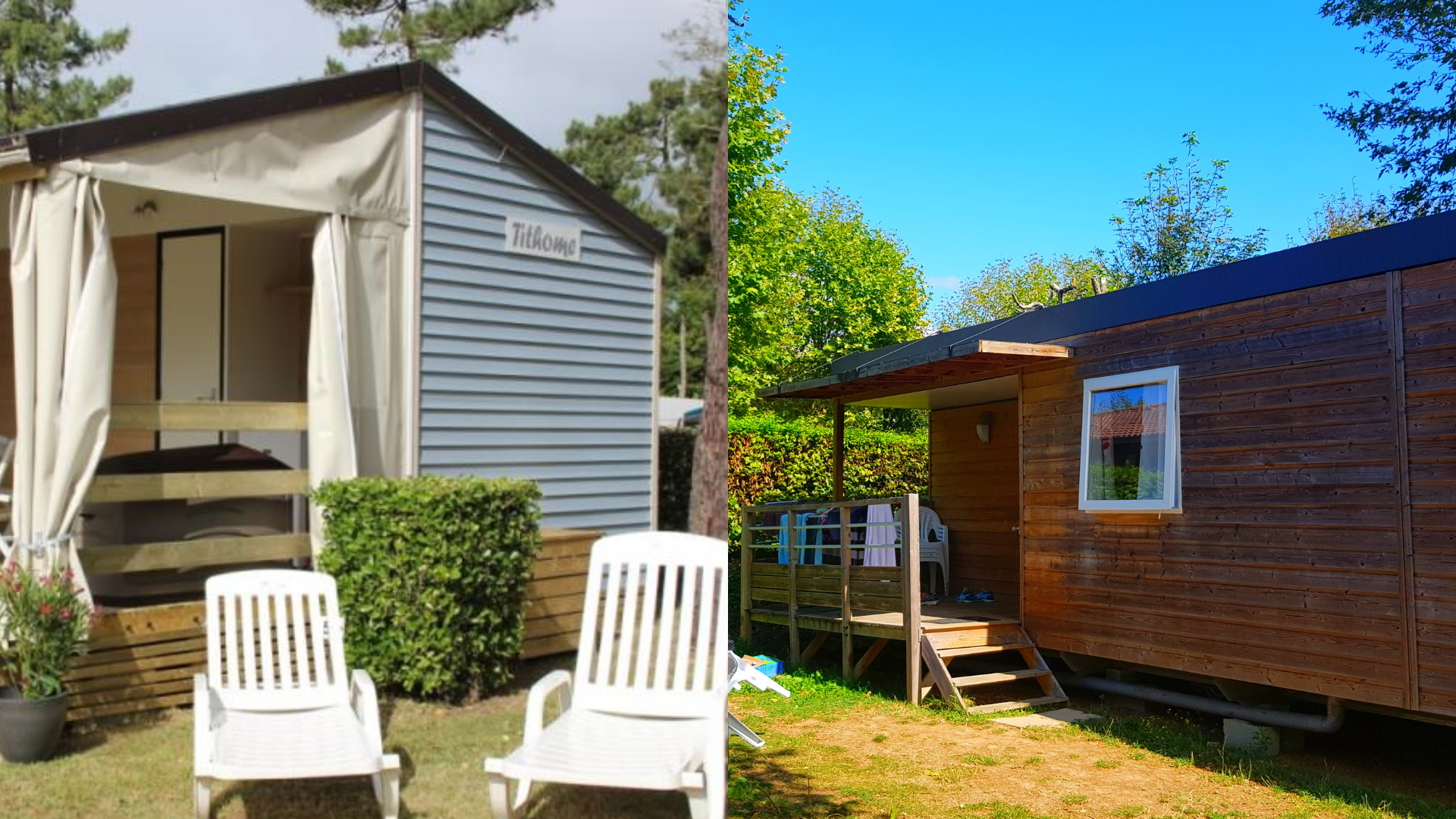 Accommodation - Cottage Tribu - Camping La Grappe Fleurie