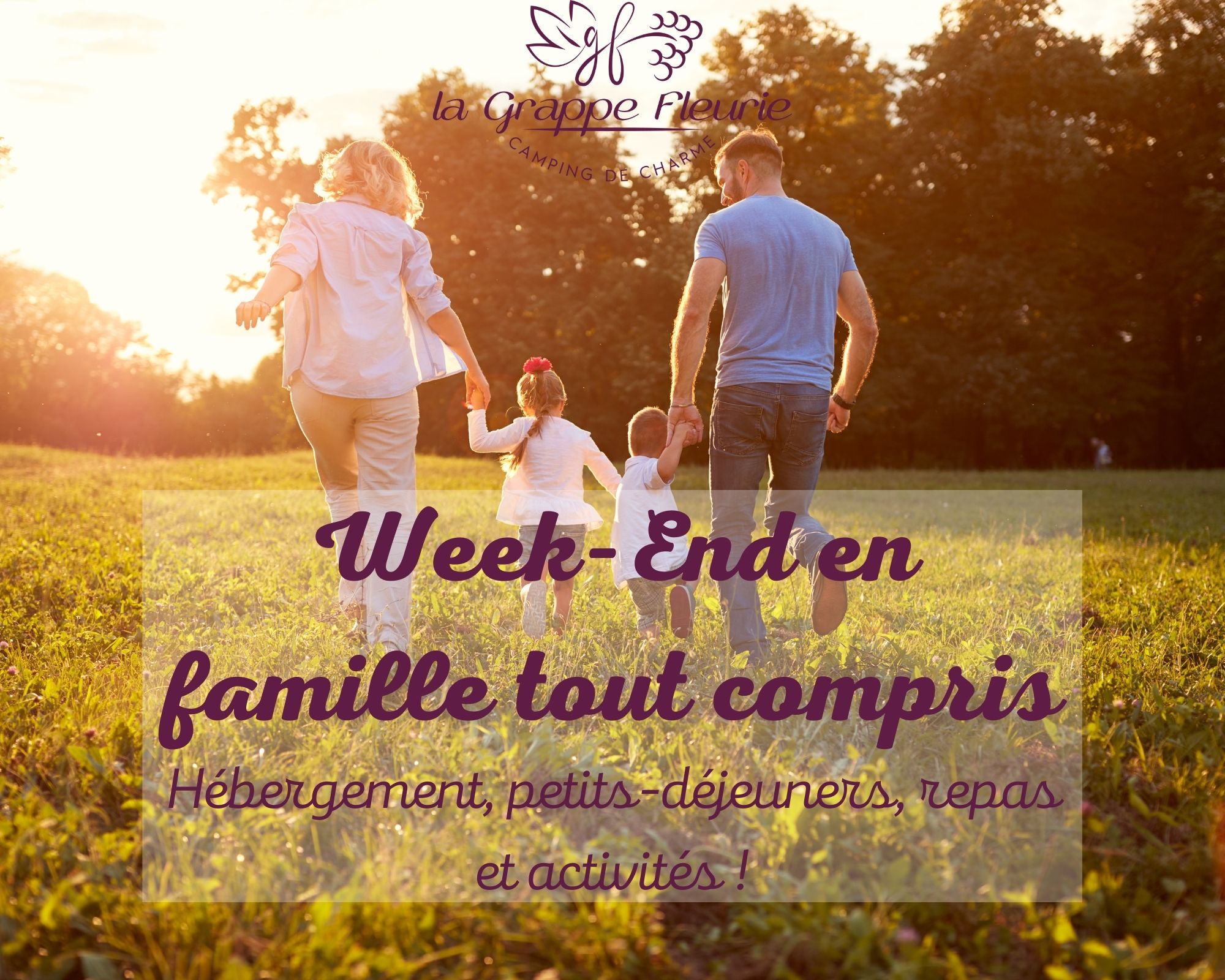 Location - Week-End En Famille Tout Inclus ! - Camping La Grappe Fleurie
