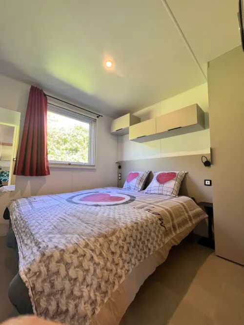 Location - Cottage Loggia - image n°5 - Camping La Grappe Fleurie