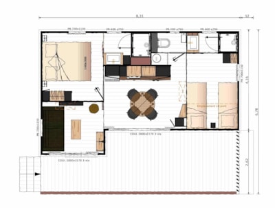 Chalet Loggia Supérieur