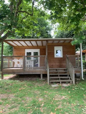 Locatif - Chalet Cosy - Camping La Grappe Fleurie
