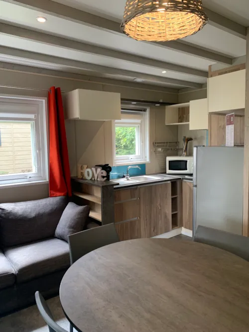 Location - Chalet Cosy - image n°3 - Camping La Grappe Fleurie