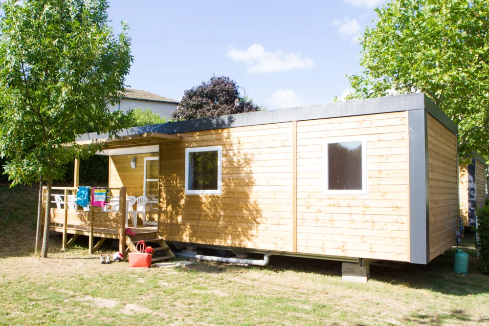 Mietunterkunft - Cottage Family - Camping La Grappe Fleurie