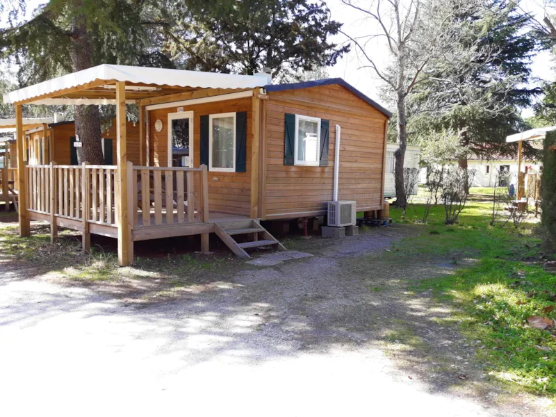 Chalet Confort 16 M² - 1 Chambre - Climatisation (Possibilité Couchage D'appoint)