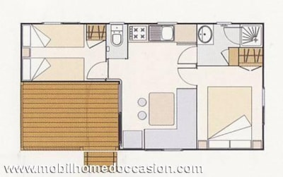 Mobile-home Standard + 26 m² - 2 bedrooms — 6