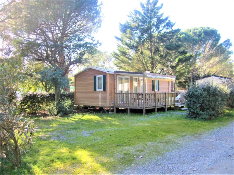Mobil-Home Confort + 32 M² - 3 Chambres - Climatisation