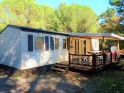 Alloggio - Casa Mobile 144 Premium  40 M² - 3 Camere - Aria Condizionata - Camping Les Casteillets