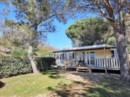 Accommodation - Mobile-Home 110 Premium  40 M² - 3 Bedrooms - Air-Conditioning - Camping Les Casteillets