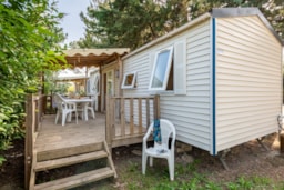 Accommodation - Mobile-Home Classic Xl 29M²| 2 Bedrooms|Air-Conditioning|Tv|Balcony Terrace - Homair-Marvilla - Camping La Presqu'Ile