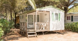 Location - Mobil Home Classic Xl 27M²|2 Chambres |Tv|Terrasse Intégrée - Homair-Marvilla - Camping La Presqu'Ile