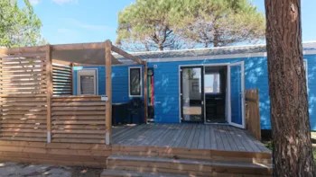 Mietunterkunft - Mobilheim Comfort Xl 40M²|4  Schlafzimmer | Klimaanlage| Tv| Terrasse Balkon - Camping Marvilla Parks - Camping La Presqu'Ile