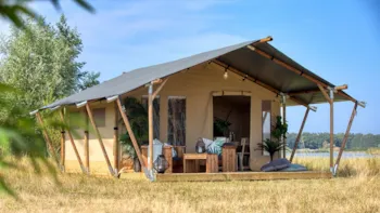 Mietunterkunft - Zelt Lodge Ohne Sanitäranlagen - Camping Les Bruyères