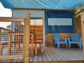 Mietunterkunft - Hütte Auf Pfählen Ohne Sanitäranlagen - Camping Les Bruyères
