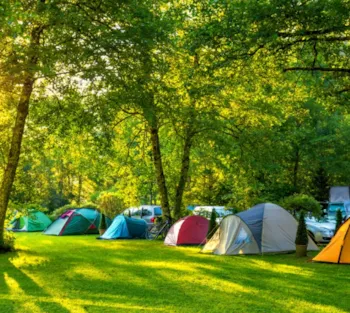 Stellplatz - Pauschale Wanderer (1 Zelt Ohne Strom/Ohne Fahrzeug) - Camping Les Bruyères