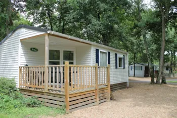 Location - Mobil-Home 2 Chambres 32M² Avec Terrasse Intégrée 8M² - Camping Les Acacias