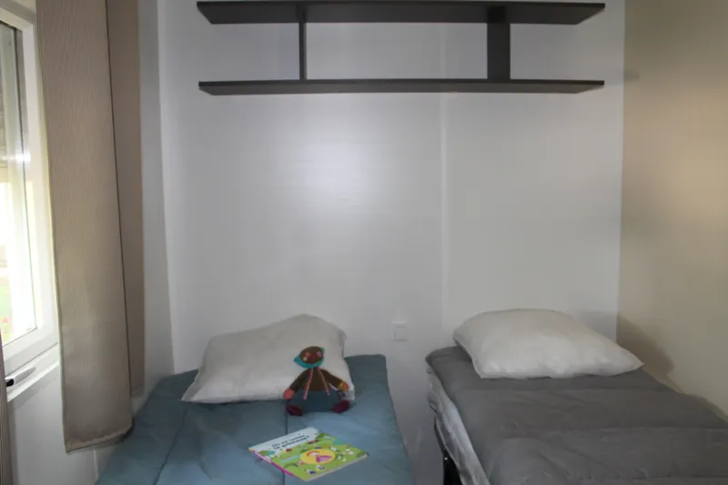 Mobil-Home 2 Chambres 32M² Avec Terrasse Intégrée 8M²