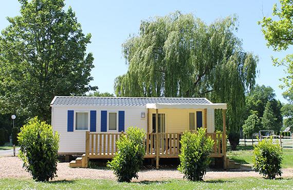 Location - Mobile-Home 4 Chambres 40M² Avec Terrasse Intégrée 18M² - Camping Les Acacias, La Ville-aux-Dames