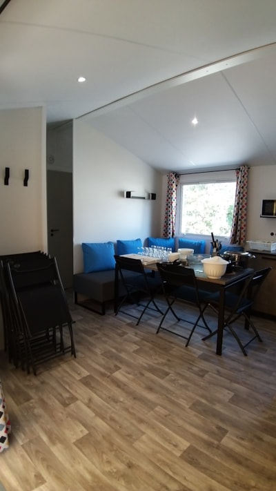 Mobil-Home 4 bedrooms 40m² - 2 bathrooms with integrated terraces -