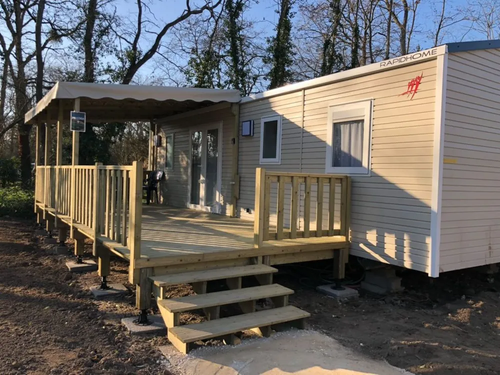 Location - Mobil-Home Prestige 3 Chambres - Camping Les Acacias