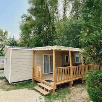 Location - Mobil-Home 3 Chambres 40M² - - Camping Les Acacias