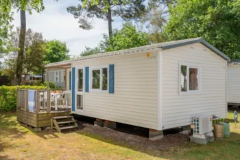 Mietunterkunft - Mobilheim Classic 27M² - 2 Schlafzimmer - Klimaanlage - Kleine Terrasse - - Camping Marvilla Parks - Soleil des Landes