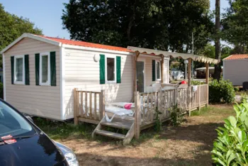 Mietunterkunft - Mobilheim Classic Xl 42M² - 3 Schlafzimmer - 2 Badezimmer - Überdachte Terrasse - - Camping Marvilla Parks - Soleil des Landes