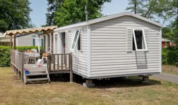 Mietunterkunft - Mobilheim Comfort Xl 29M² - 2 Schlafzimmer - Klimaanlage - Überdachte Terrasse - - Camping Marvilla Parks - Soleil des Landes