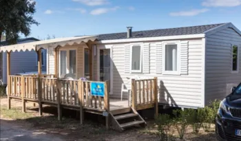 Mietunterkunft - Mobilheim Comfort Xl 33M² - 3 Schlafzimmer - Klimaanlage - Überdachte Terrasse - - Camping Marvilla Parks - Soleil des Landes